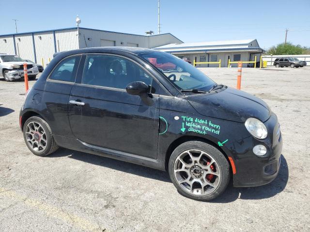 Hatchbacks FIAT 500 2015 Czarny