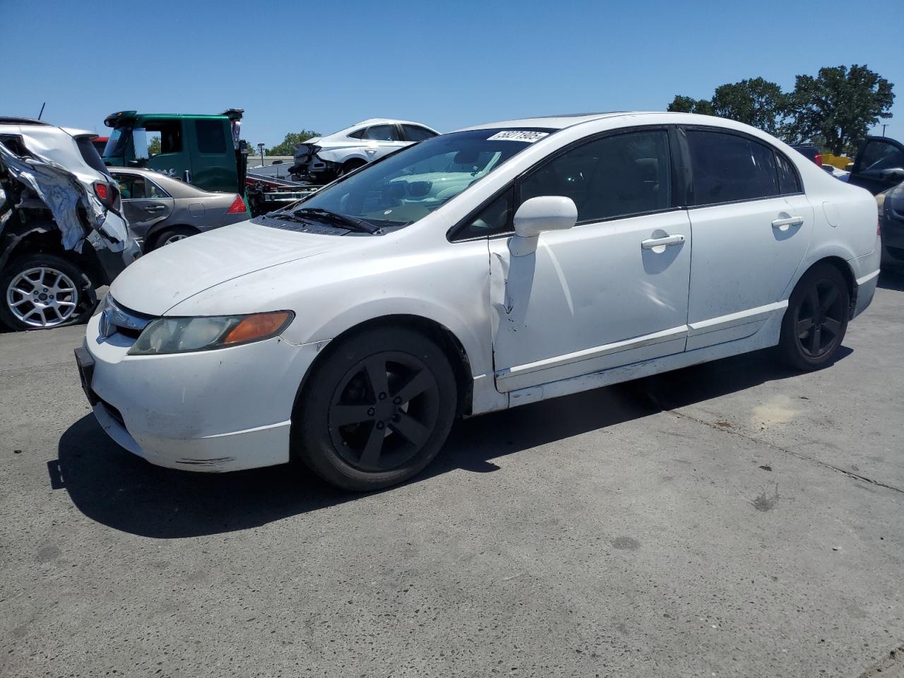 2008 Honda Civic Ex იყიდება Sacramento-ში, CA - Rear End