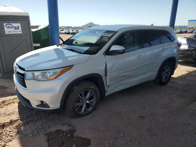  TOYOTA HIGHLANDER 2014 Белы