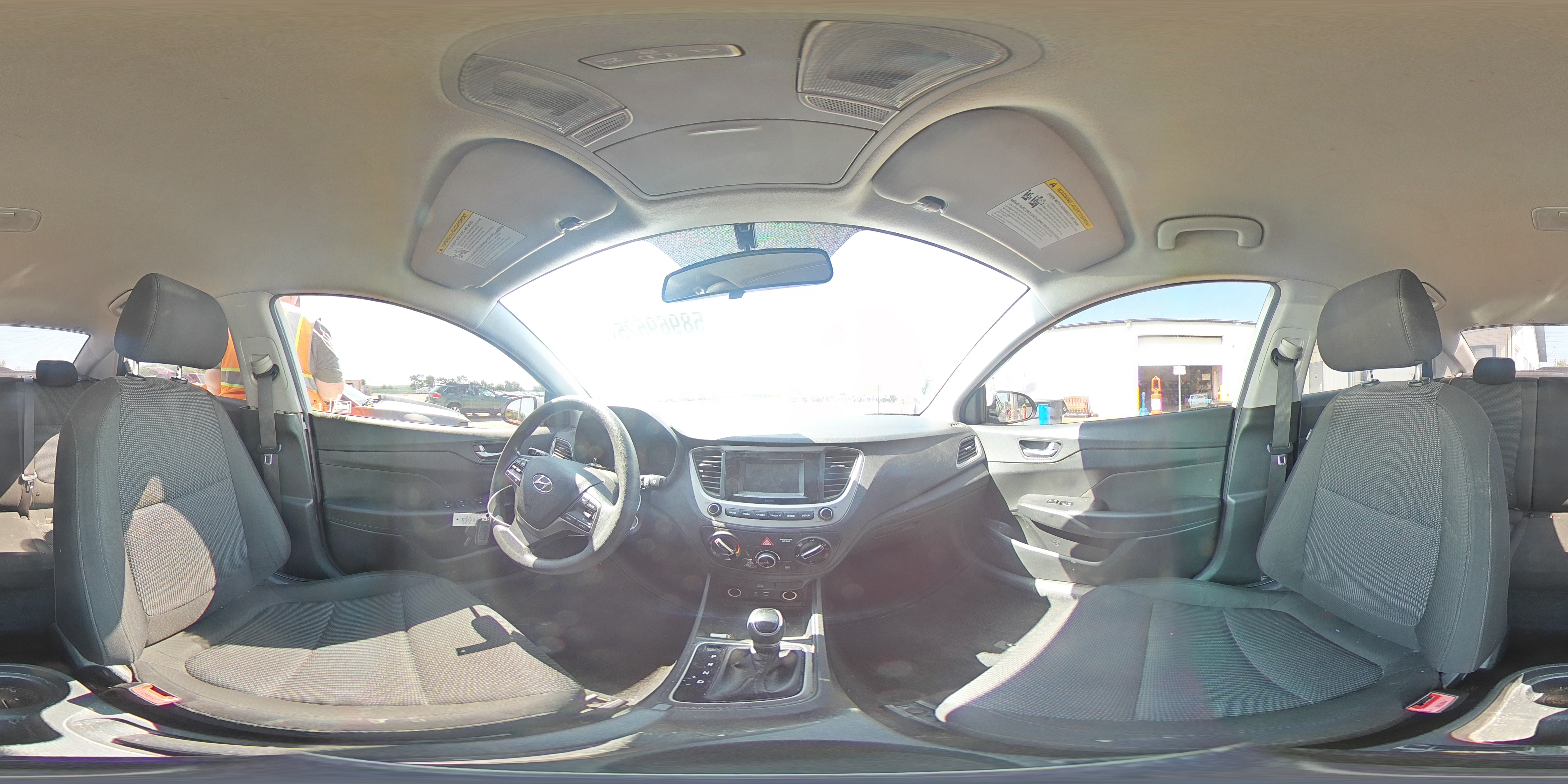 2019 Hyundai Accent Se VIN: 3KPC24A33KE079553 Lot: 58969525