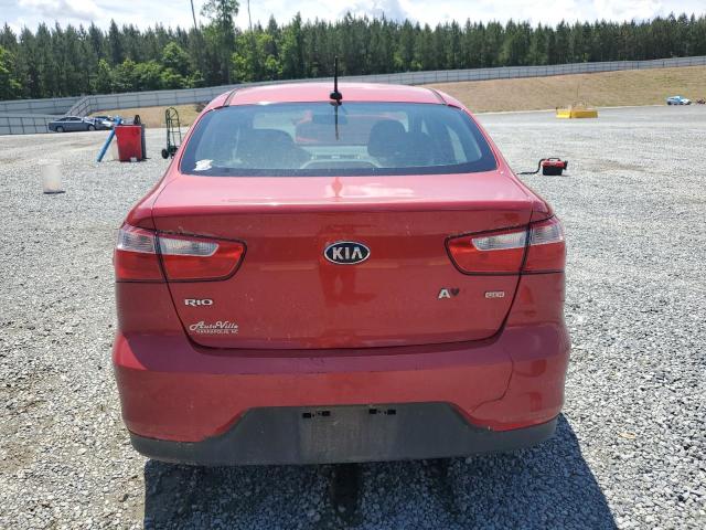 KIA RIO 2017 Czerwony