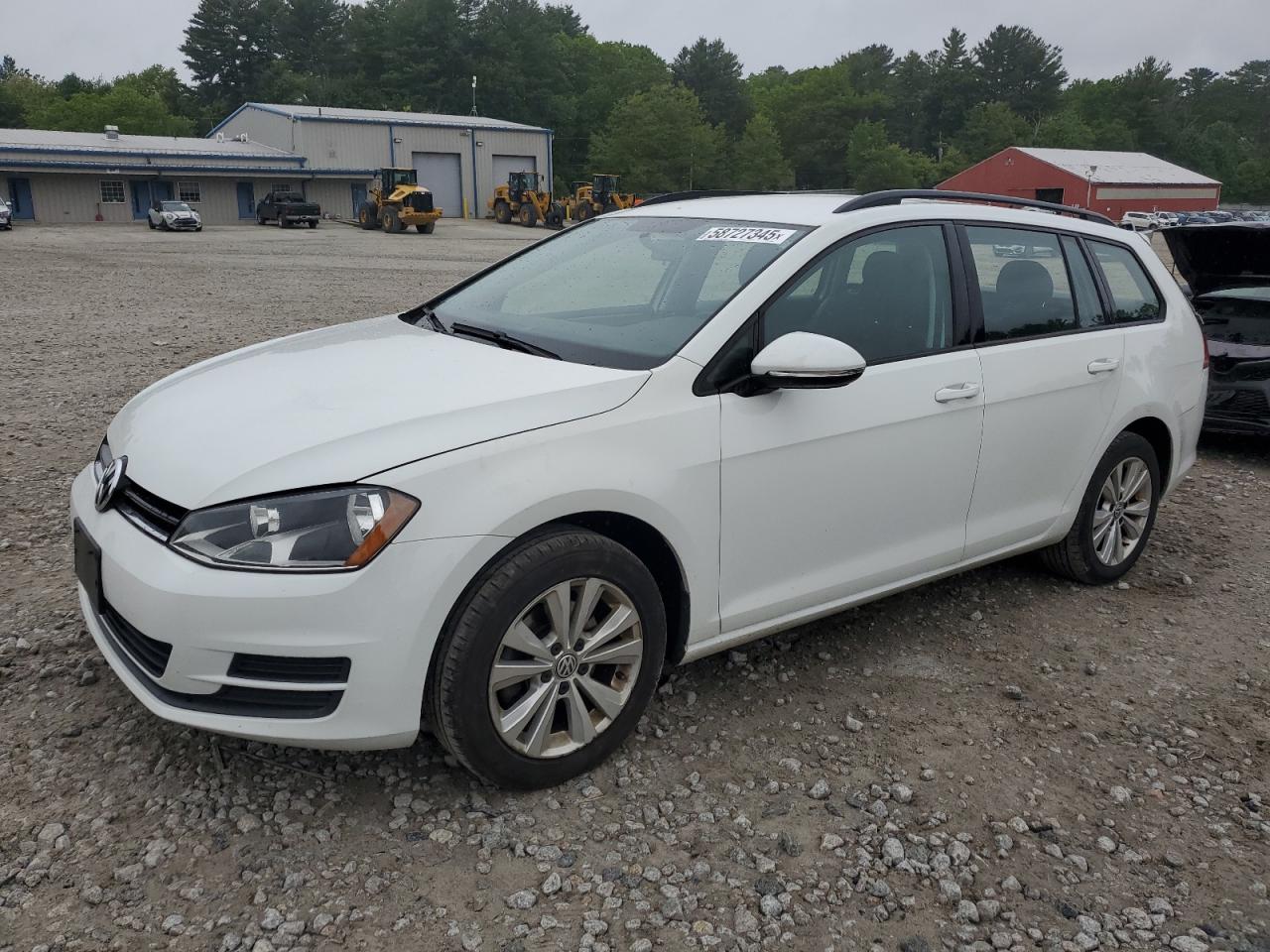 2017 Volkswagen Golf Sportwagen S продається в Mendon, MA - Rear End