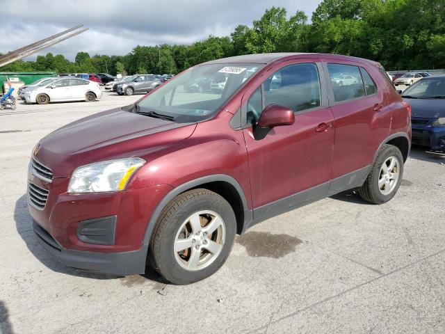  CHEVROLET TRAX 2016 Burgundy