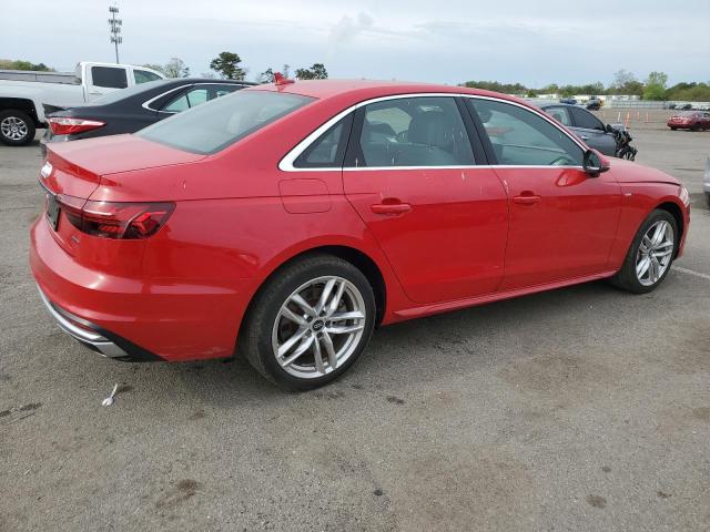  AUDI A4 2020 Czerwony