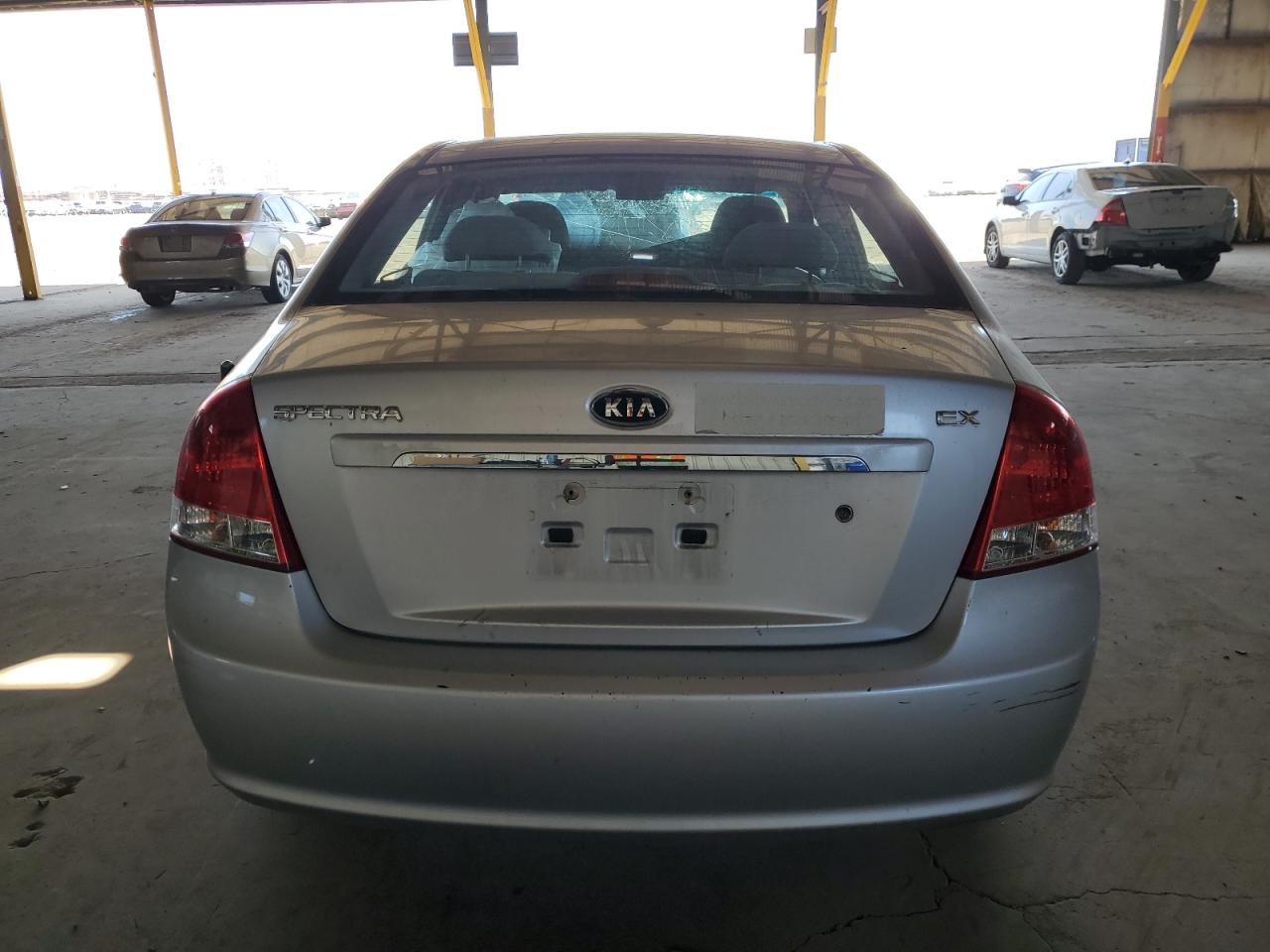 2008 Kia Spectra Ex VIN: KNAFE122785554017 Lot: 56923765