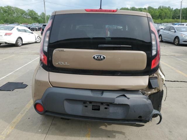  KIA SOUL 2016 Brown