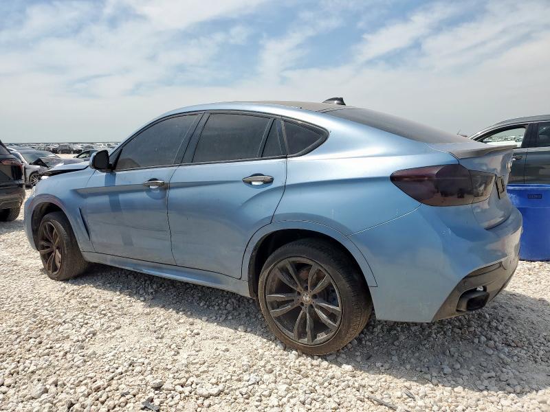  BMW X6 2017 Blue