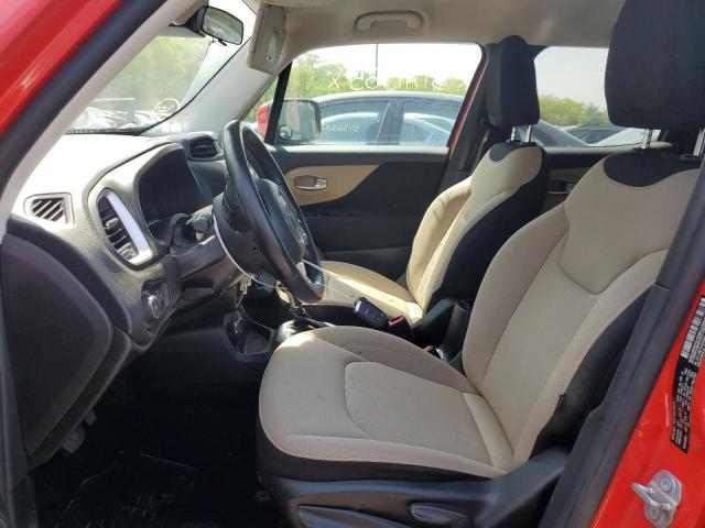 Parquets JEEP RENEGADE 2016 Czerwony