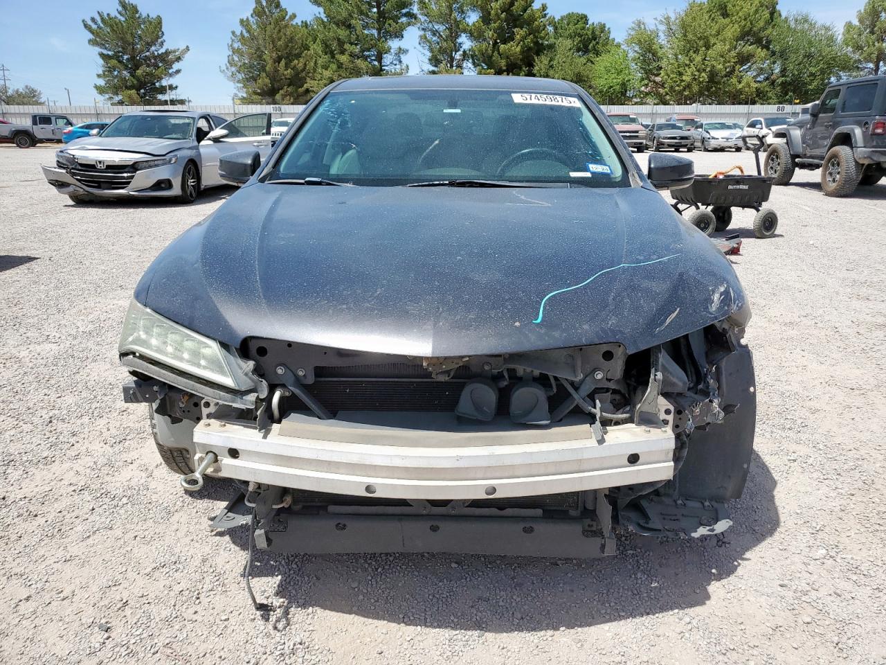 2015 Acura Tlx VIN: 19UUB1F33FA006043 Lot: 57459875