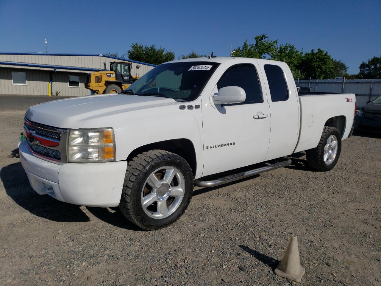 2007 Chevrolet Silverado K1500 продається в Sacramento, CA - Damage History