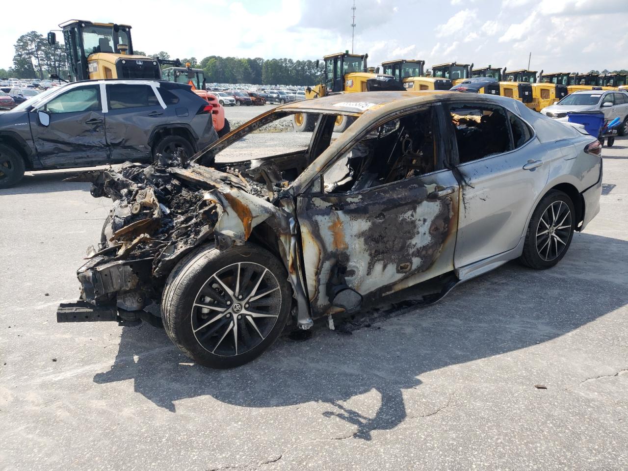 2024 Toyota Camry Se Night Shade en Venta en Dunn, NC - Burn