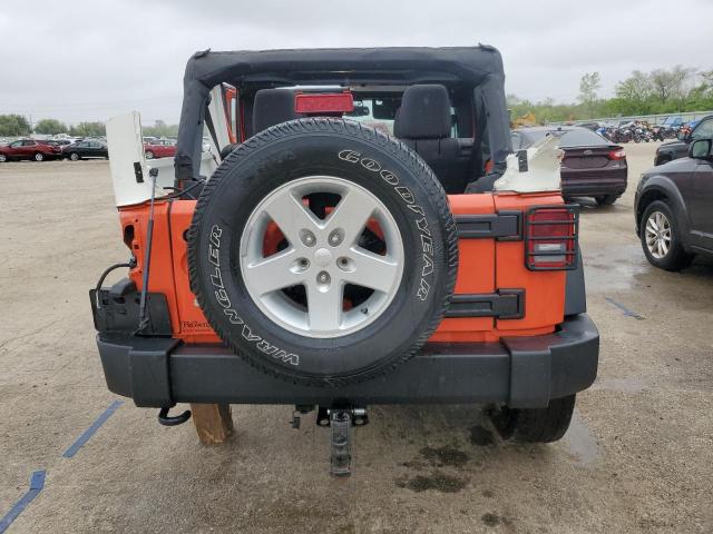  JEEP WRANGLER 2015 Pomarańczowy
