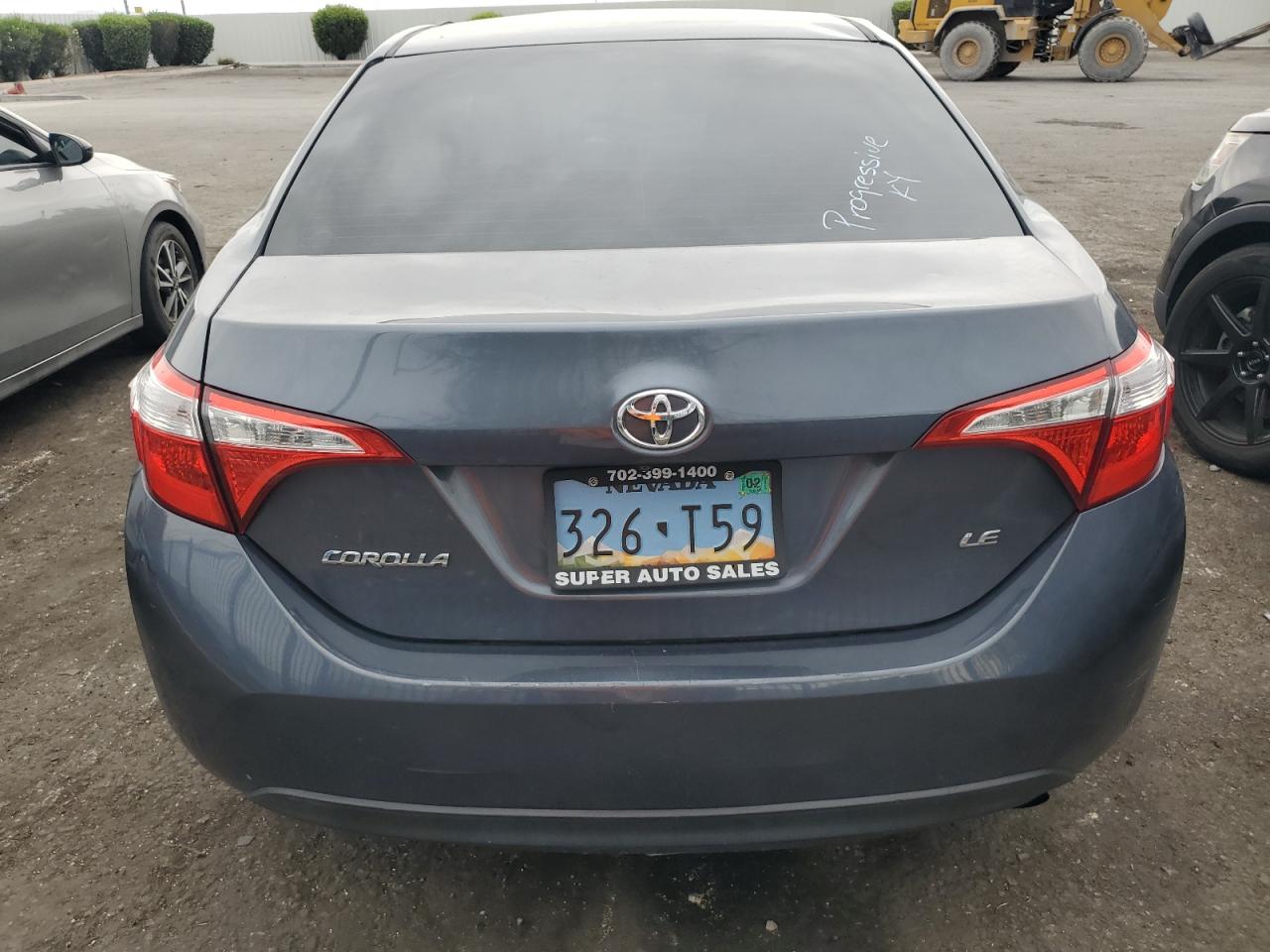 2015 Toyota Corolla L VIN: 5YFBURHE7FP207727 Lot: 57704965