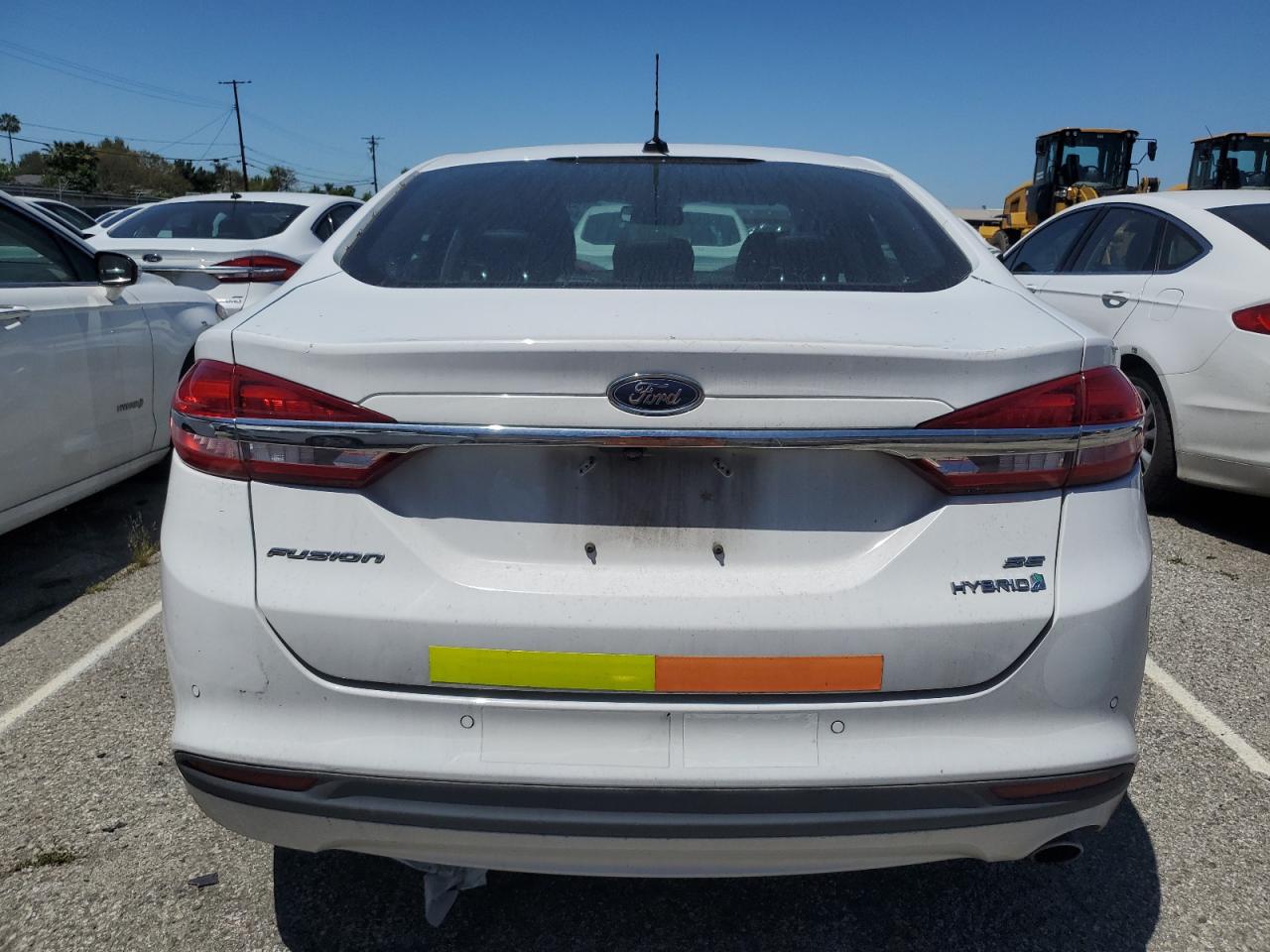 2018 Ford Fusion Se Hybrid VIN: 3FA6P0LU7JR278731 Lot: 54032245