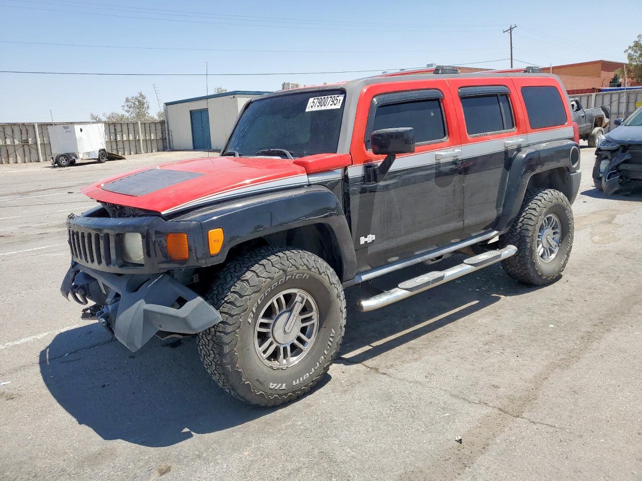 2007 Hummer H3 na sprzedaż w Anthony, TX - Front End