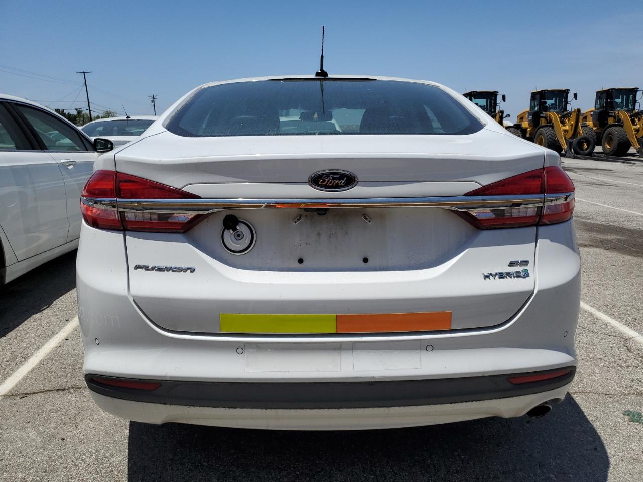 2017 Ford Fusion Se Hybrid VIN: 3FA6P0LU9HR409684 Lot: 54027775