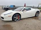 2014 FERRARI 458 SPIDER  a la Venta en Copart TX - DALLAS