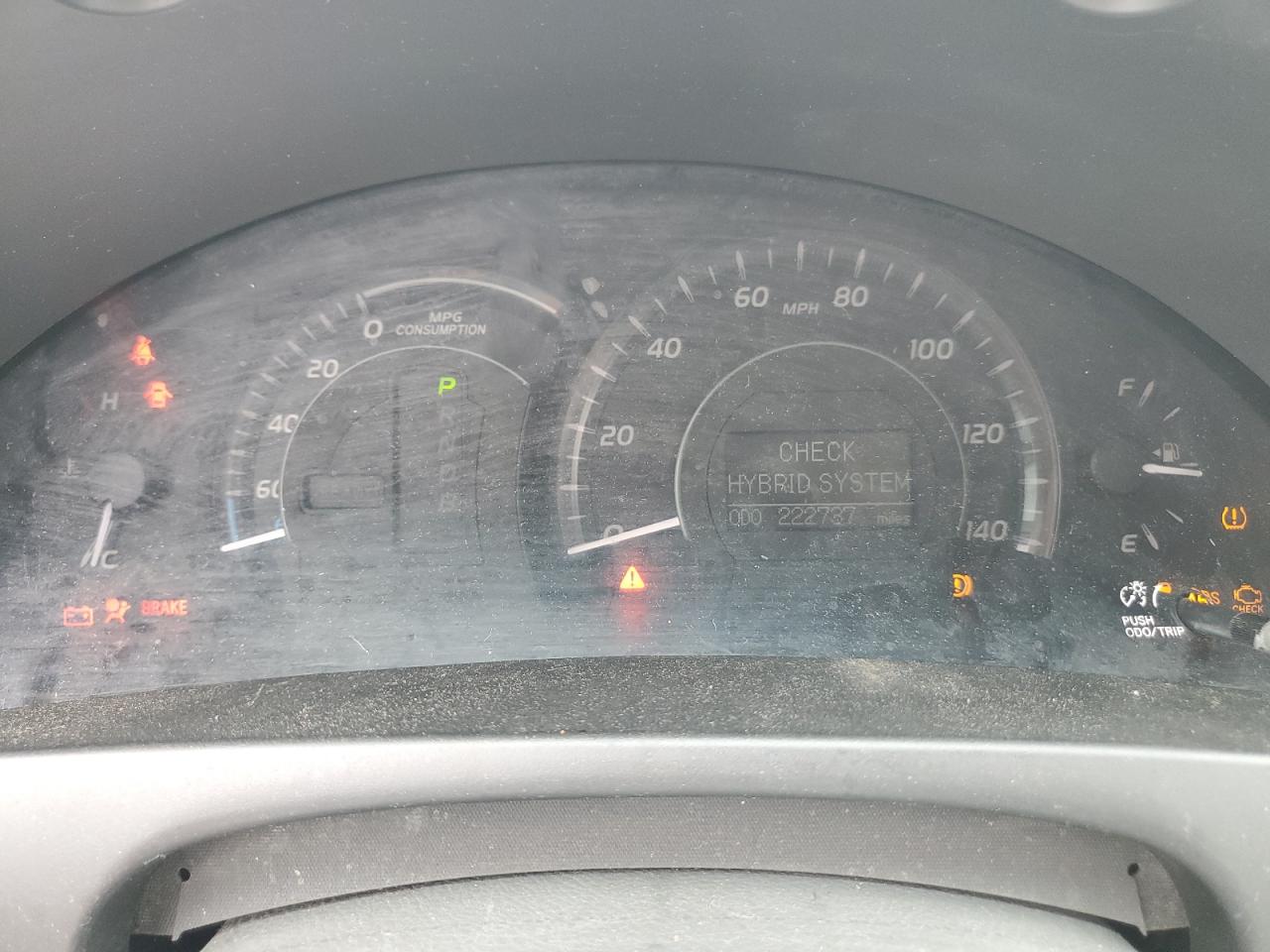 2009 Toyota Camry Hybrid VIN: 4T1BB46K19U096905 Lot: 57602105