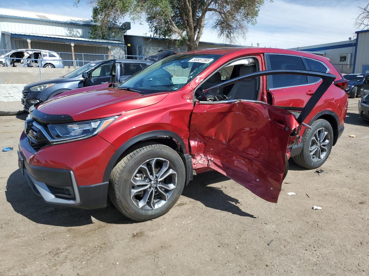 2022 Honda Cr-V Exl de vânzare în Albuquerque, NM - Side