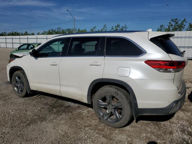  TOYOTA HIGHLANDER 2017 Белый