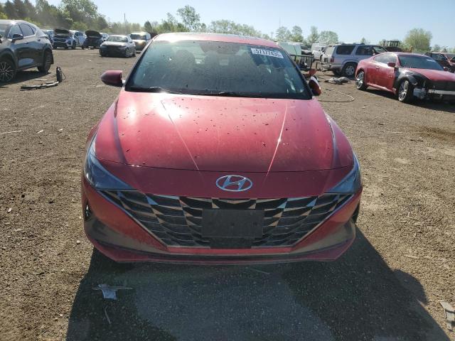  HYUNDAI ELANTRA 2021 Red