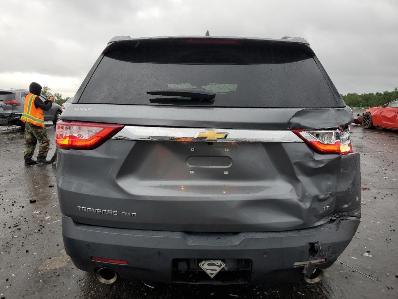 2019 Chevrolet Traverse Lt VIN: 1GNEVGKW5KJ258777 Lot: 56592005
