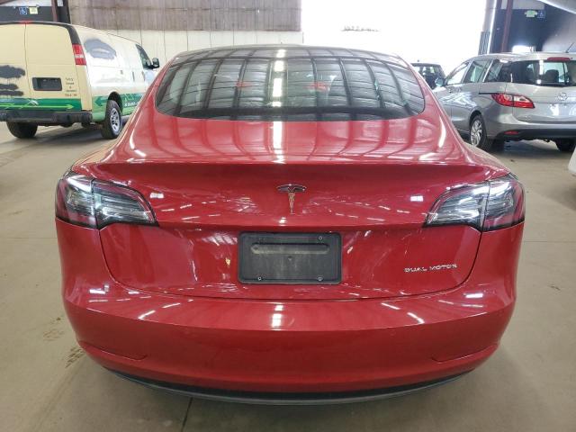  TESLA MODEL 3 2022 Red