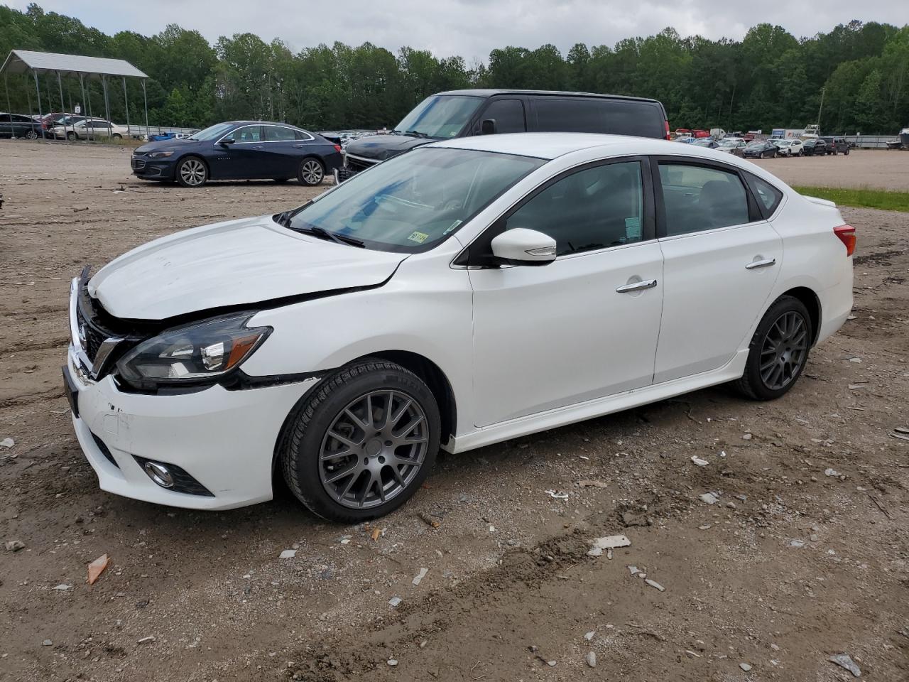 2017 Nissan Sentra S за продажба в Charles City, VA - Front End
