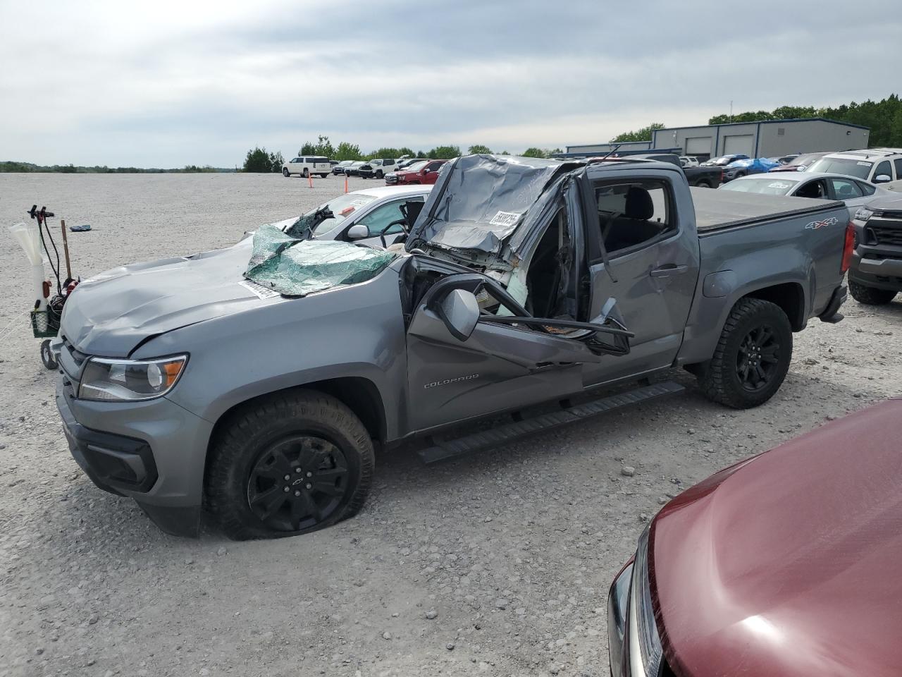 2021 Chevrolet Colorado Lt en Venta en Wayland, MI - Top/Roof