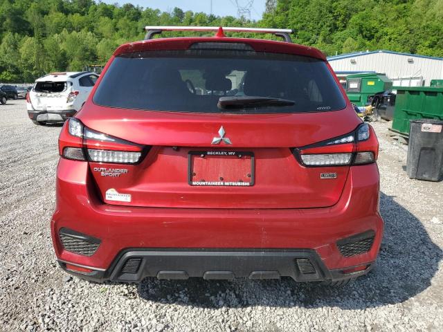  MITSUBISHI OUTLANDER 2022 Czerwony