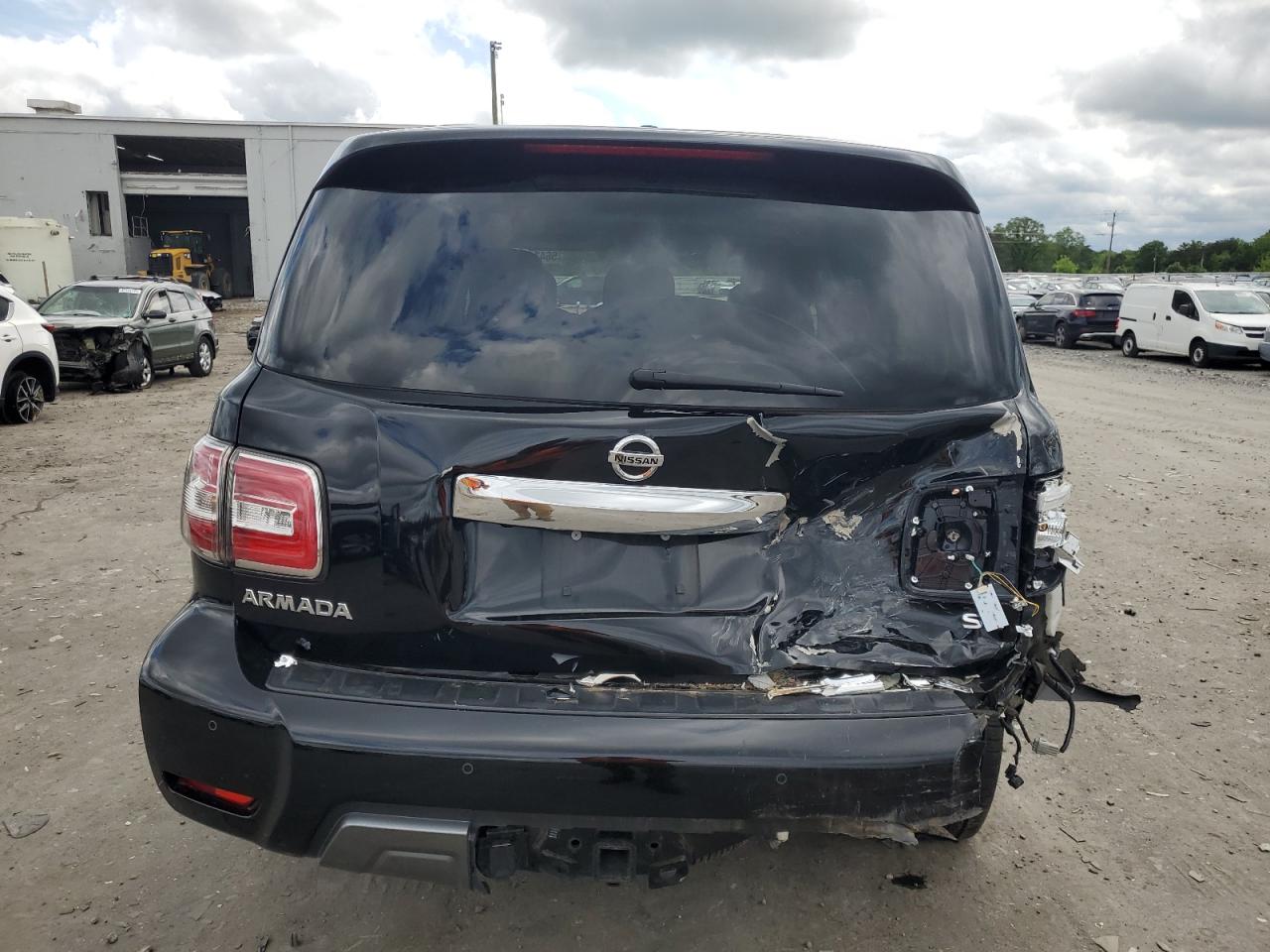 2019 Nissan Armada Sv VIN: JN8AY2NCXK9588827 Lot: 56434355