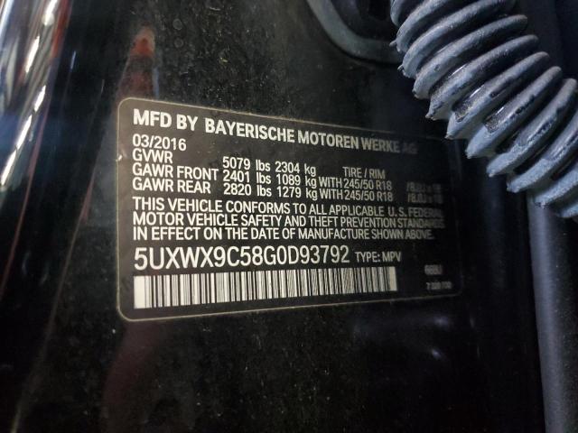 2016 BMW X3 XDRIVE28I  