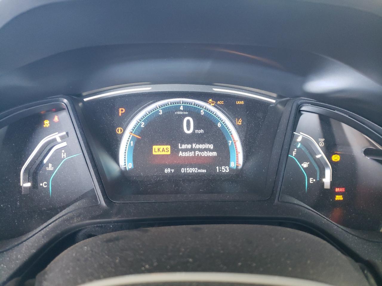 2019 Honda Civic Lx VIN: 19XFC2F66KE205745 Lot: 59087715