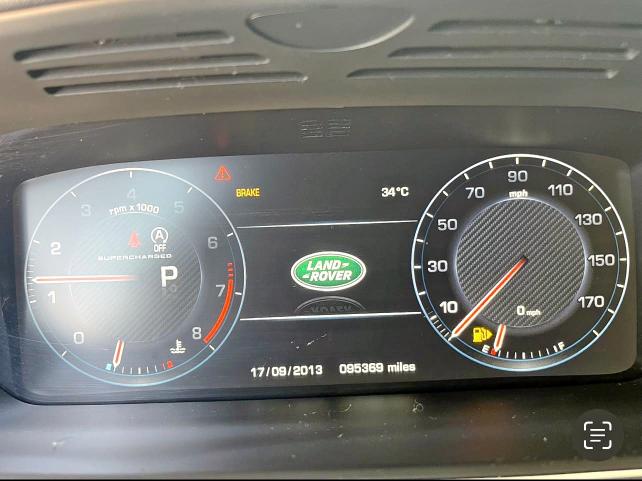 Parquets LAND ROVER RANGEROVER 2014 Granatowy