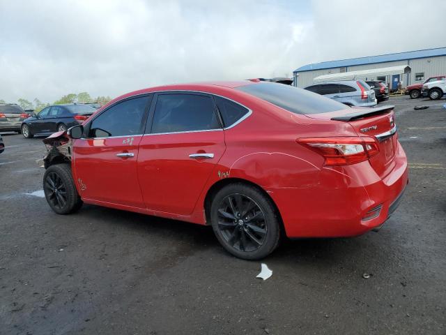  NISSAN SENTRA 2017 Red