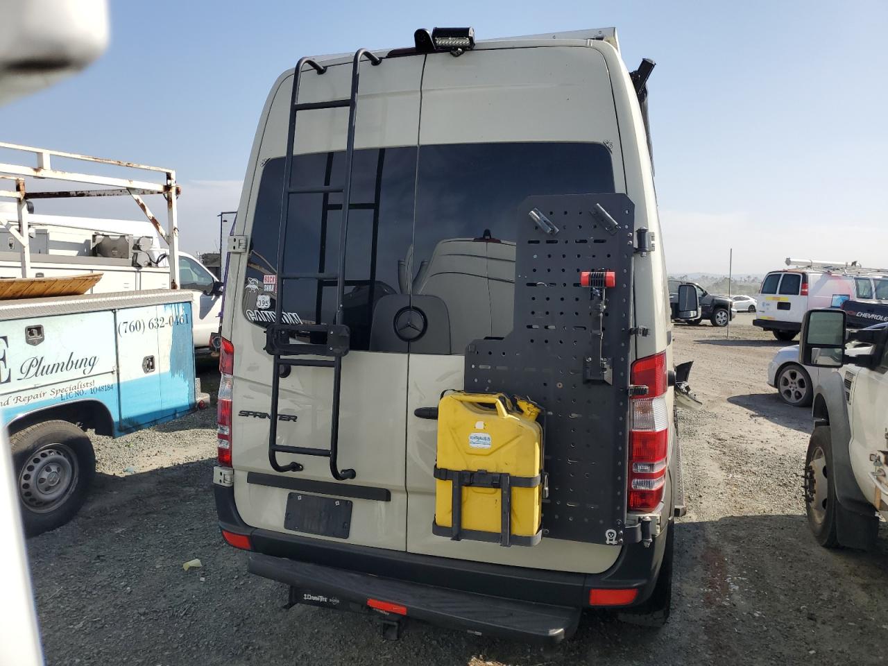 2016 Mercedes-Benz Sprinter 2500 VIN: WDZPE7DD2GP295822 Lot: 65459945