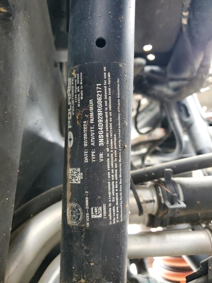 2024 Polaris Rzr Turbo R 4 Ultimate VIN: 3NSG4D928RG062171 Lot: 56353675