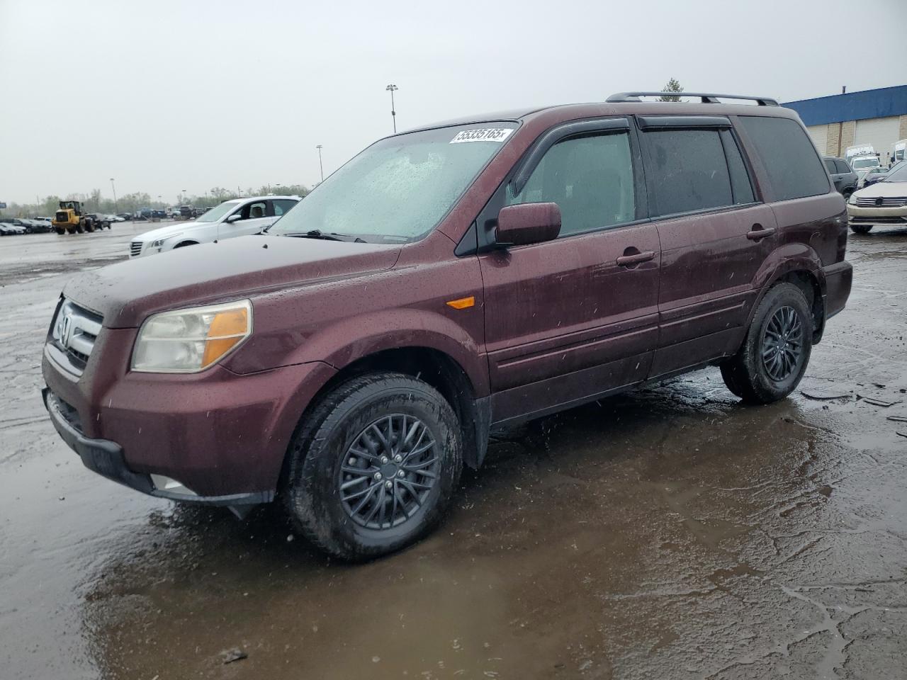 2008 Honda Pilot Ex იყიდება Woodhaven-ში, MI - Minor Dent/Scratches