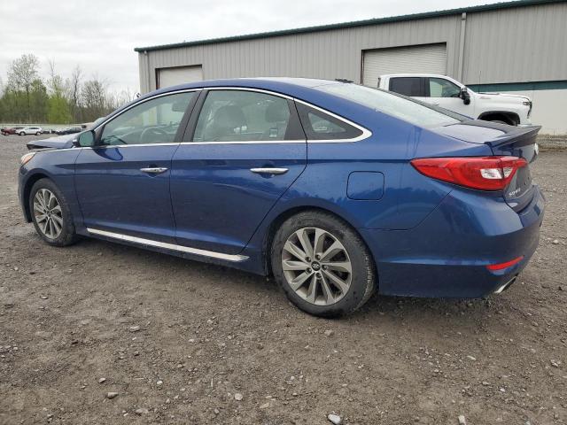 HYUNDAI SONATA 2015 Blue