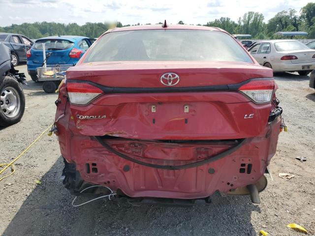  TOYOTA COROLLA 2020 Красный
