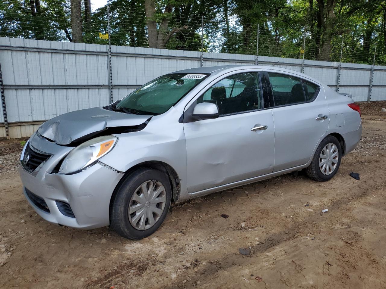 2014 Nissan Versa S იყიდება Austell-ში, GA - All Over