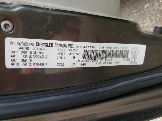 2010 DODGE GRAND CARAVAN SE  