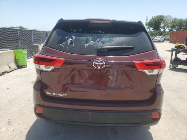  TOYOTA HIGHLANDER 2019 Burgundy