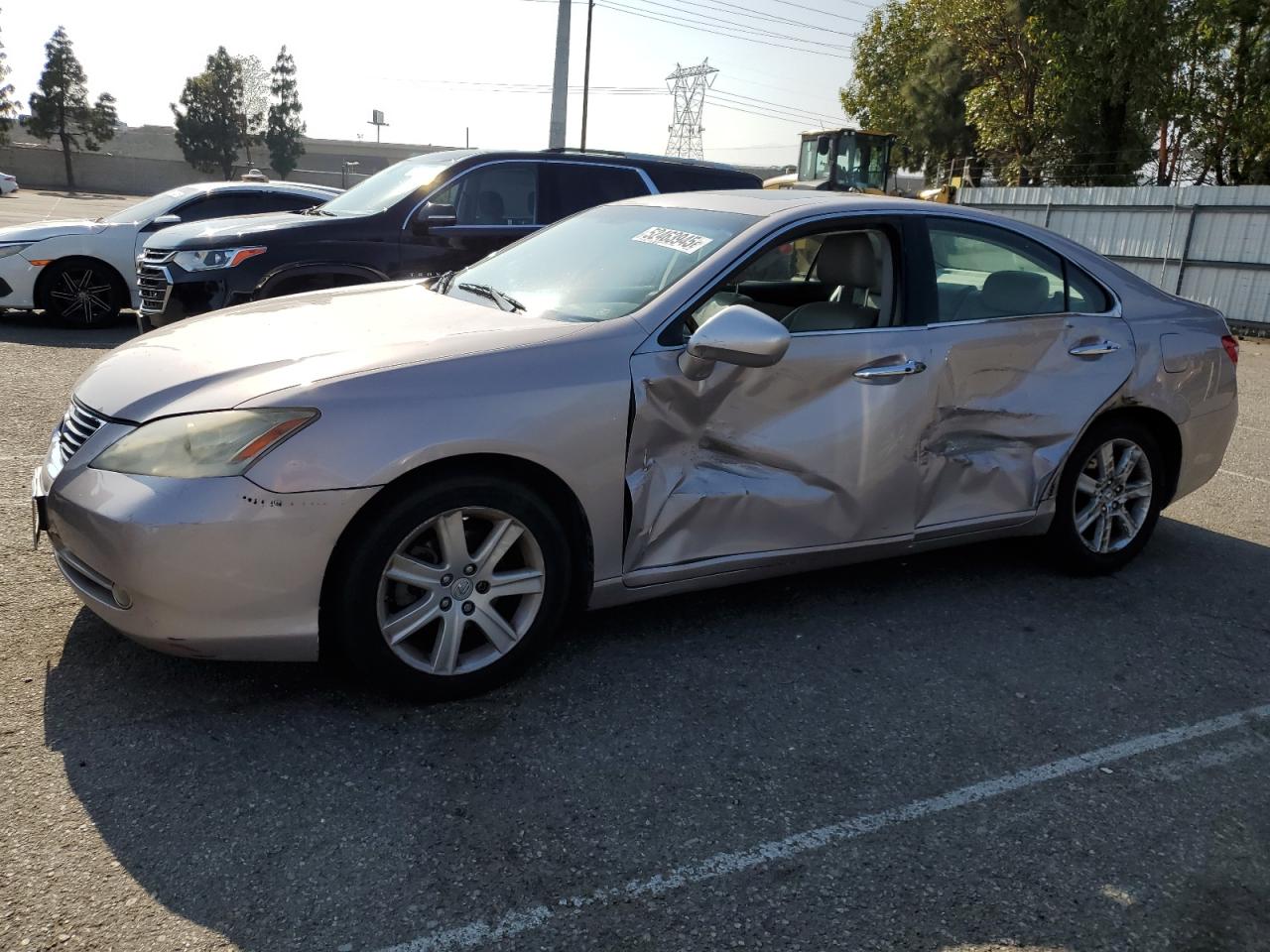 2007 Lexus Es 350 de vânzare în Rancho Cucamonga, CA - Side