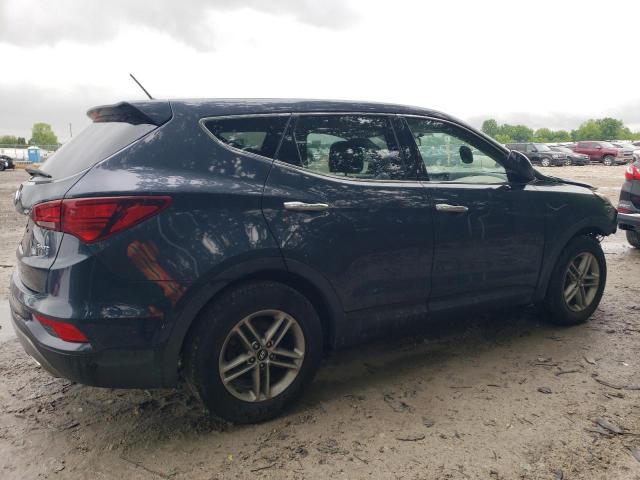  HYUNDAI SANTA FE 2018 Синий