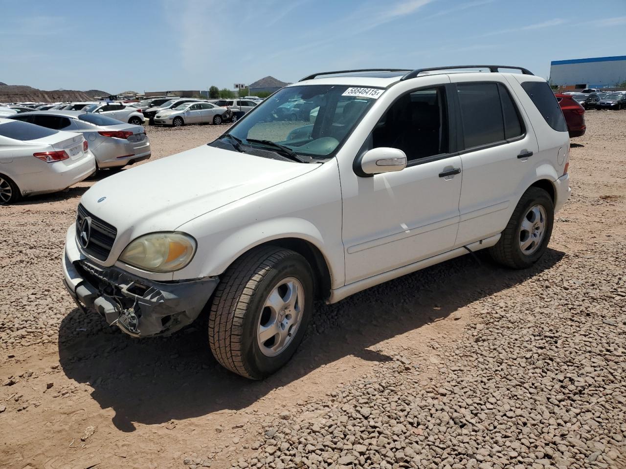2003 Mercedes-Benz Ml 350 na sprzedaż w Phoenix, AZ - Front End