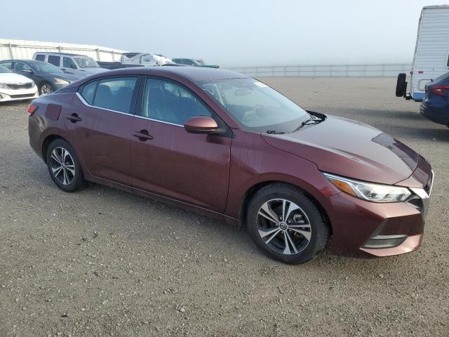  NISSAN SENTRA 2022 Бургунди
