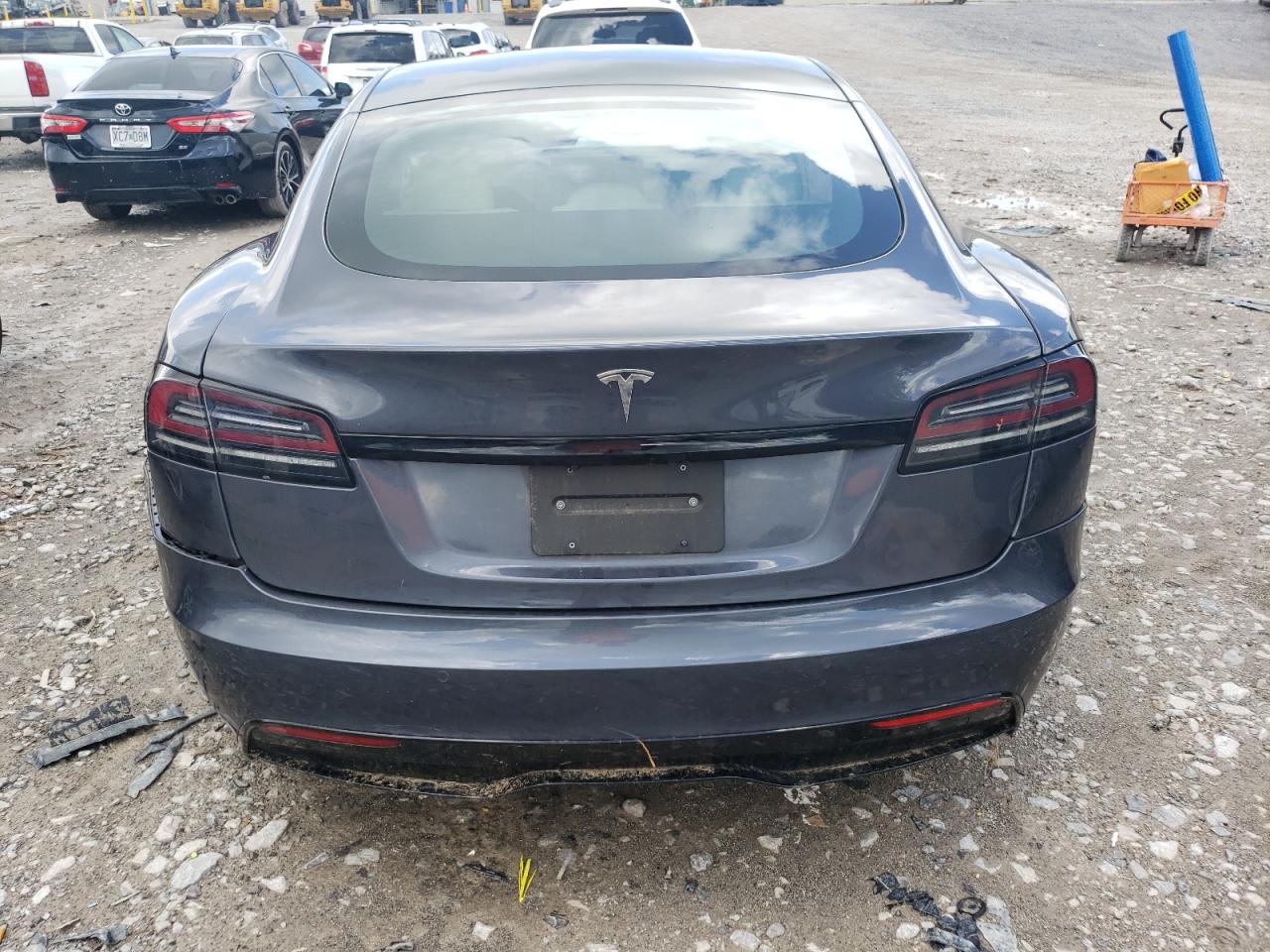 2022 Tesla Model S VIN: 5YJSA1E57NF486931 Lot: 56728655