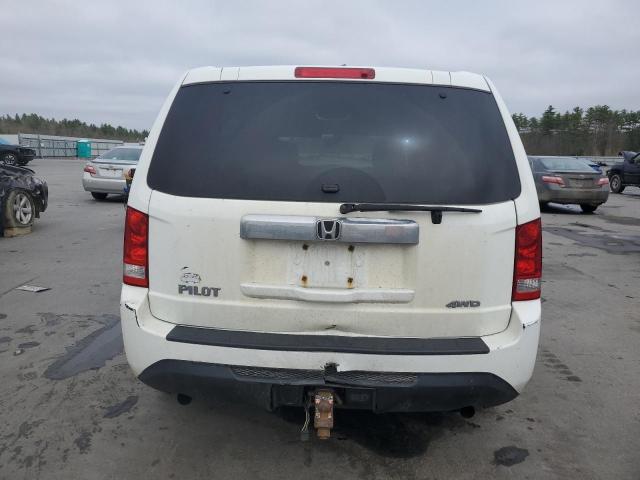  HONDA PILOT 2012 Белый