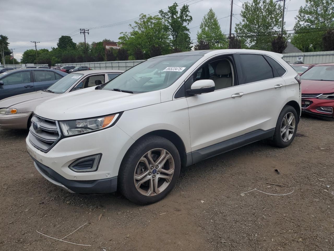 2015 Ford Edge Titanium zu verkaufen in New Britain, CT - All Over